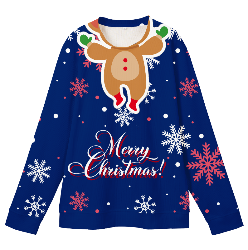 Custom Ugly Christmas Sweater USA – Personalized Xmas Gift with Your Photo | Funny Holiday Outfit