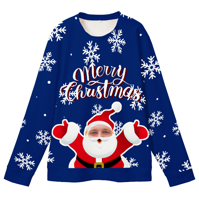 Custom Photo Christmas Sweater – Funny Ugly Holiday Sweater, Best Personalized Xmas Gift Online