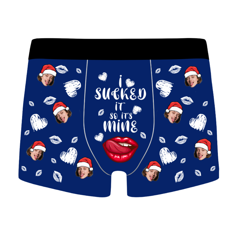 Custom Photo Men’s Underwear – Christmas Surprise Gift