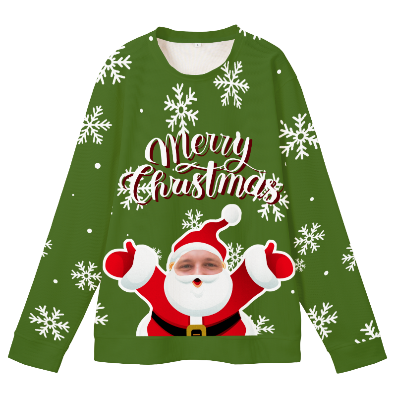 Custom Photo Christmas Sweater – Funny Ugly Holiday Sweater, Best Personalized Xmas Gift Online