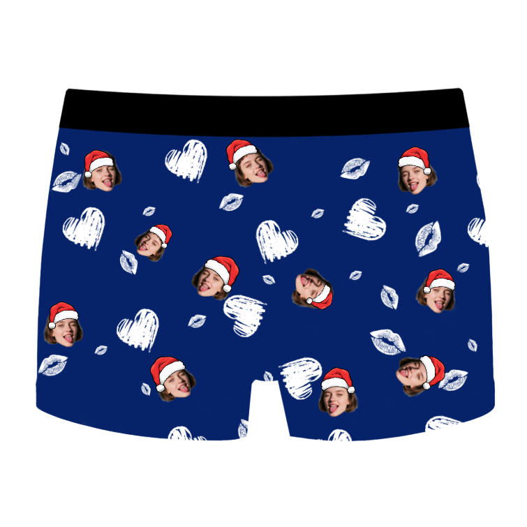Custom Photo Men’s Underwear – Christmas Surprise Gift