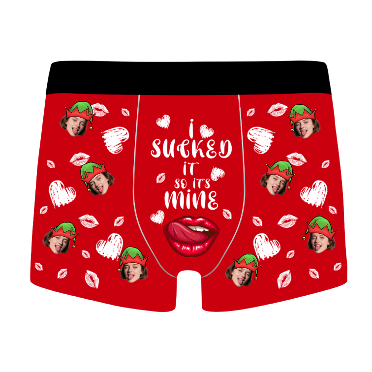 Custom Photo Men’s Underwear – Christmas Surprise Gift