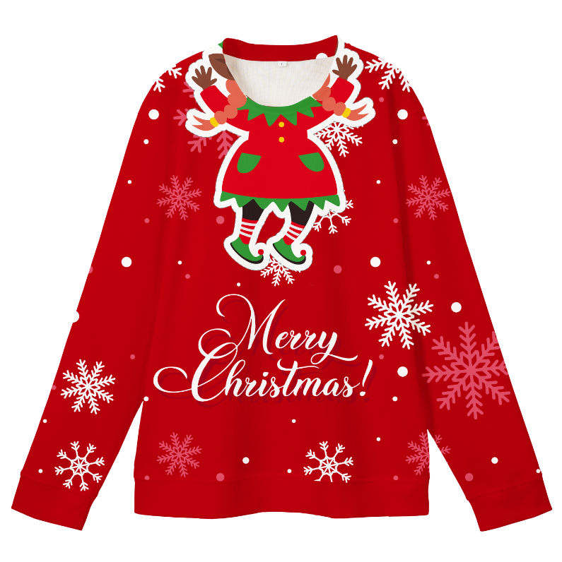 Custom Ugly Christmas Sweater USA – Personalized Xmas Gift with Your Photo | Funny Holiday Outfit