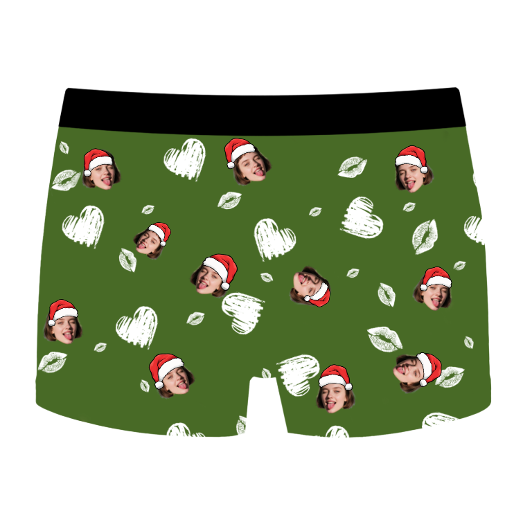 Custom Photo Men’s Underwear – Christmas Surprise Gift