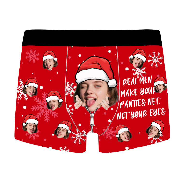 Personalized Face Men’s Underwear – Christmas Gift Idea