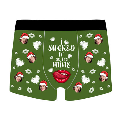 Custom Photo Men’s Underwear – Christmas Surprise Gift