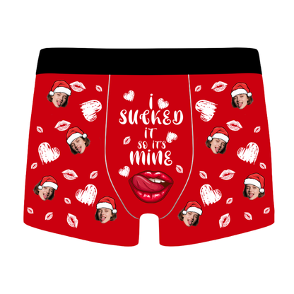Custom Photo Men’s Underwear – Christmas Surprise Gift