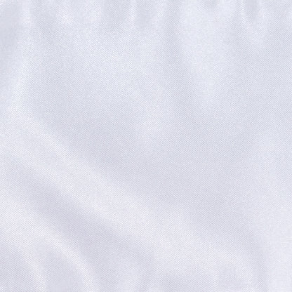 Graduation Stole White 74.8x5.9 inch - Double Layer Thick Satin Blank Sash V-Neck for DIY Heat Transfer Sublimation Custom Printing University College Ceremony